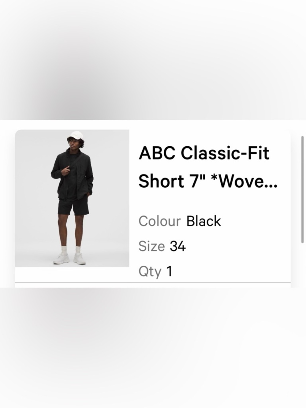 lululemon athletica Men’s Flat-Front Performance Shorts — Black